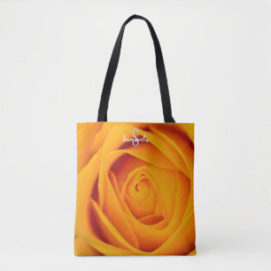 Yellow Rose Tote Bag