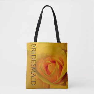 Yellow Rose tote for the Bridesmaid Bag