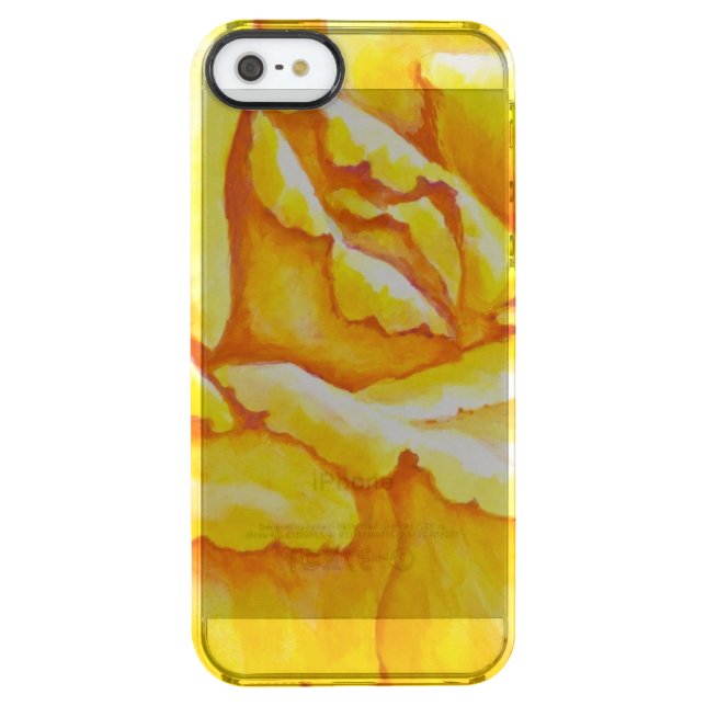 Yellow Rose Uncommon iPhone Case (Back)