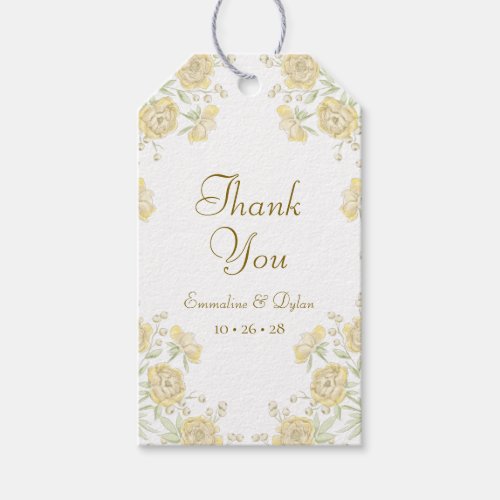 Yellow Rose Wedding