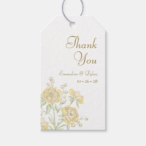 Yellow Rose Wedding