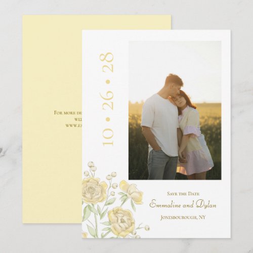 Yellow Rose Wedding
