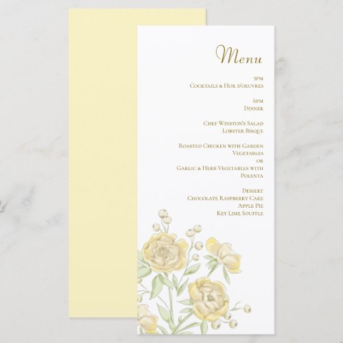 Yellow Rose Wedding