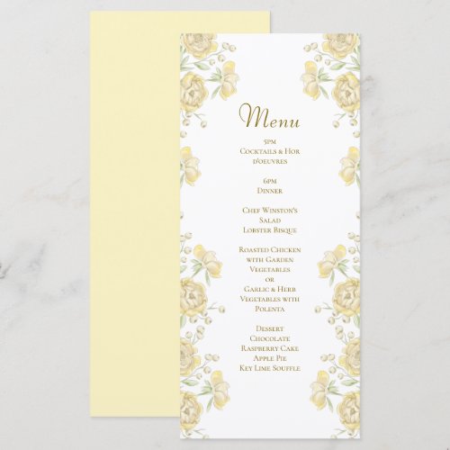Yellow Rose Wedding