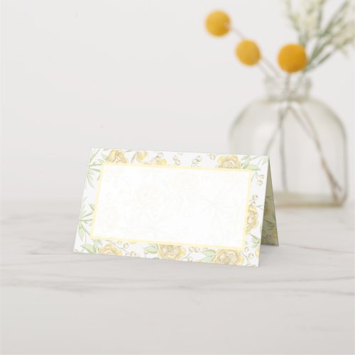 Yellow Rose Wedding