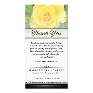 Yellow Rose Words Cannot Express Sympathy Card Yellow Rose Words Cannot Express Sympathy Card