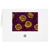 Yellow roses (Back Horizontal)