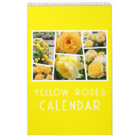 Yellow Roses Calendar (Type-A)