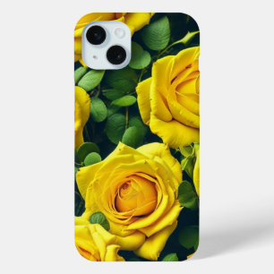 Yellow Roses iPhone 15 Plus Case
