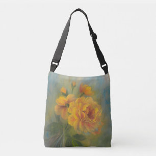 Yellow Roses Crossbody Bag