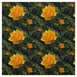 Yellow Roses Fabric Zazzle