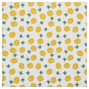 Yellow Roses Fabric