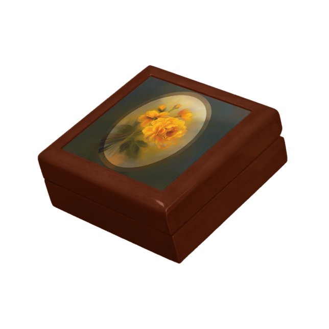 Yellow Roses Gift Box (Side)