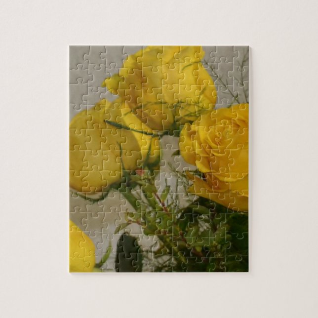 Yellow Roses Jigsaw Puzzle (Vertical)