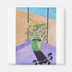 Yellow Roses Magnet