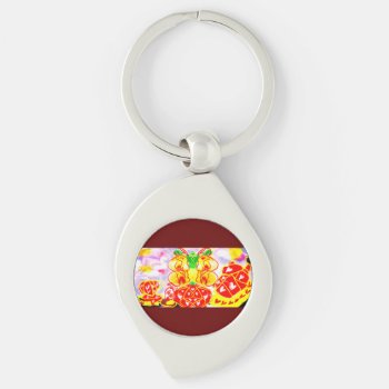 Yellow Roses Mother's Day Keychain by DenaeProsser at Zazzle