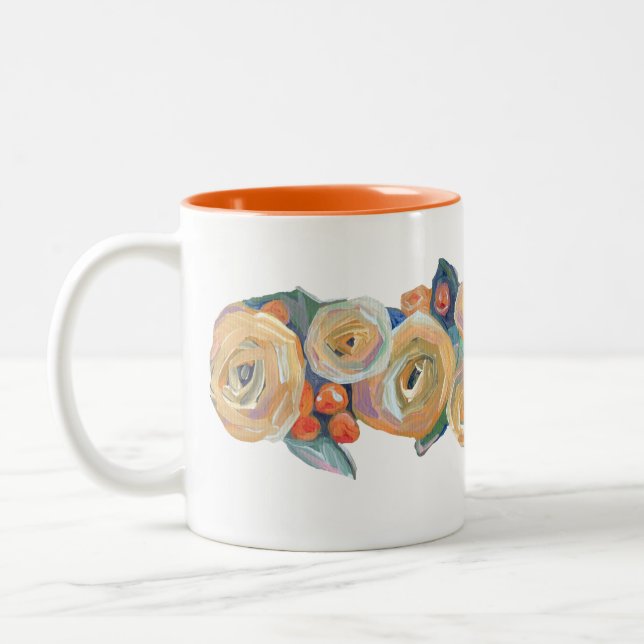 Yellow Roses Mug (Left)