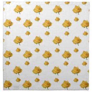 Yellow Roses Napkin
