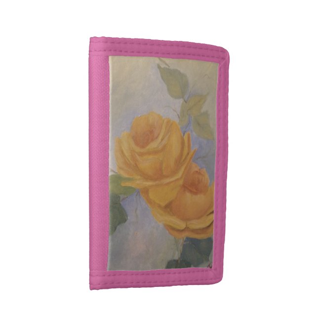 Yellow Roses Photo Wallet (Side)