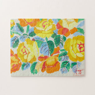 Yellow Roses   Raoul Dufy Jigsaw Puzzle
