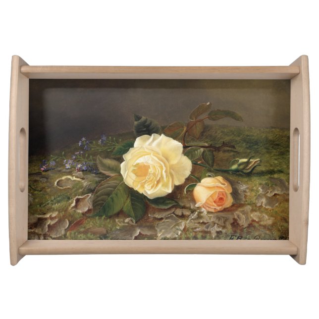 Yellow Roses,  Serving Tray (Front)