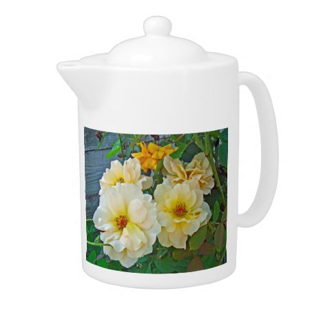 Yellow Roses Teapot
