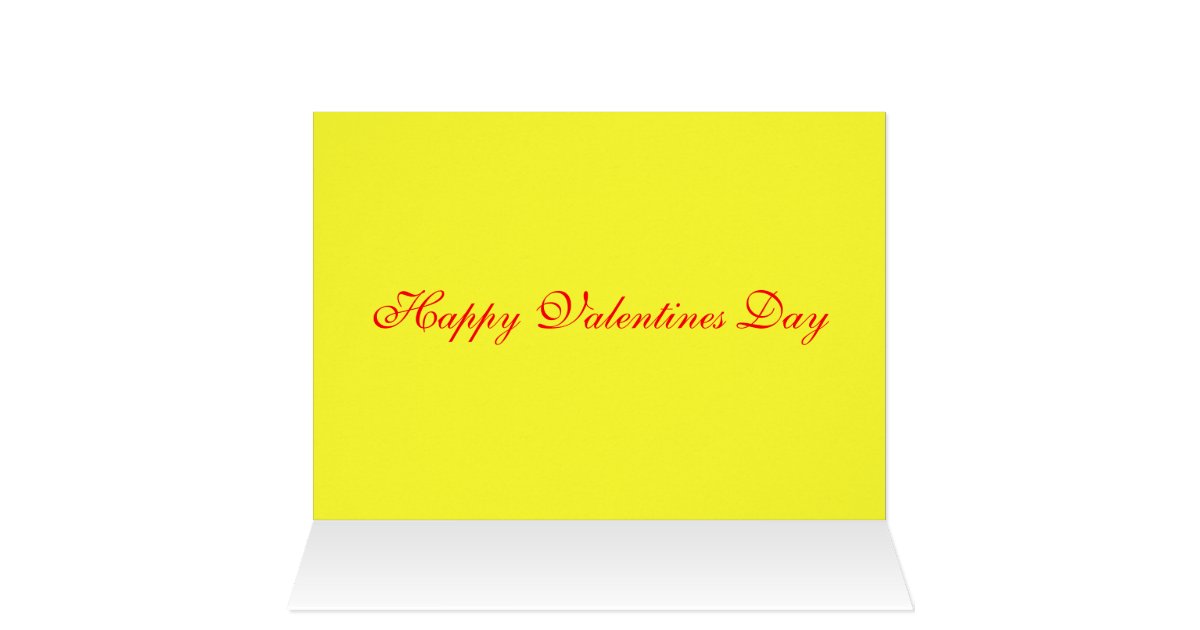 YELLOW ROSES TO MY VALENTINE VALENTINE CARDS Zazzle