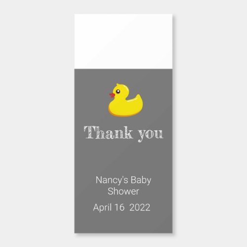 yellow rubber duck _ baby shower hersheys miniatures