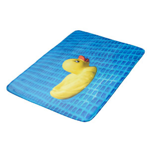 Yellow Rubber Duck Bath, Home Rug or Mat