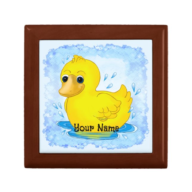 Yellow Rubber Duck Gift Box (Front)