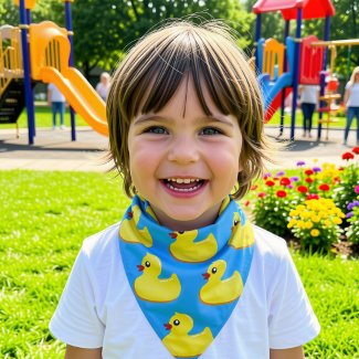 yellow rubber duck pattern