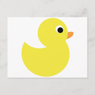 Yellow Rubber Duck Postcard