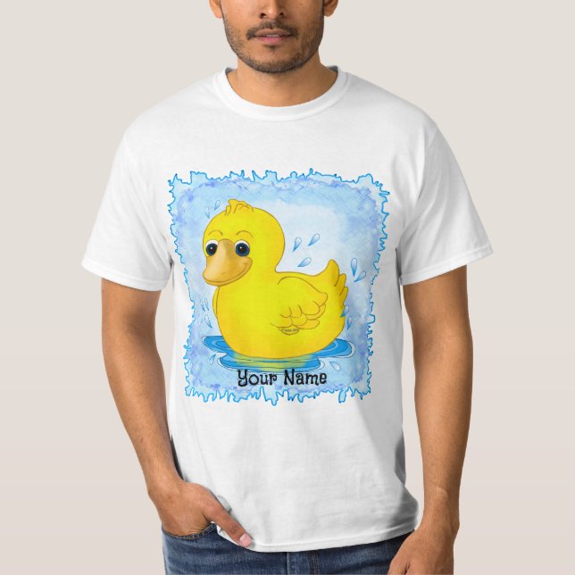 Yellow Rubber Duck t-shirts (Front)