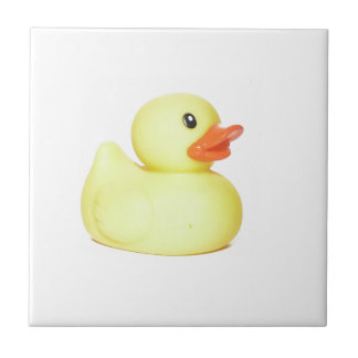 Yellow Rubber Duck Tile