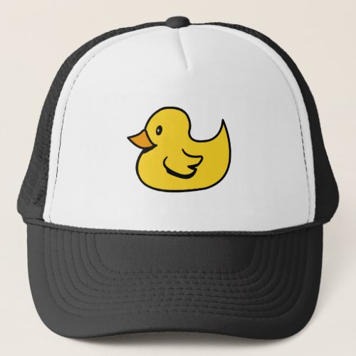 Yellow Rubber Duck Trucker Hat