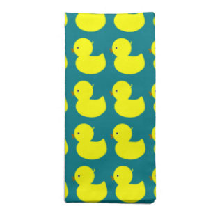 Yellow Rubber Duckies Napkin