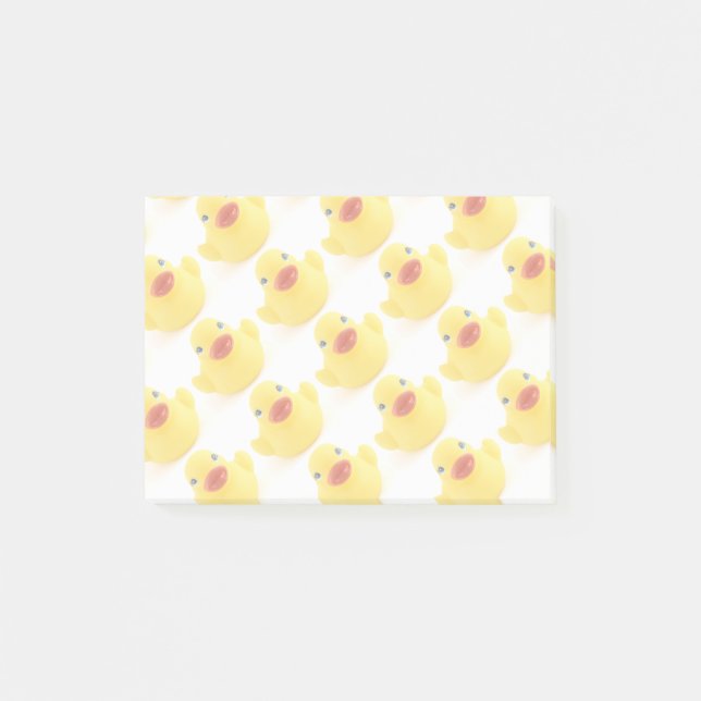 Yellow Rubber Ducklings Post-it Notes (Front)