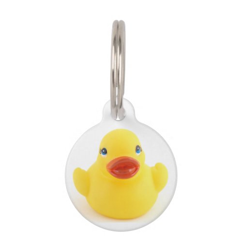 Yellow Rubber Ducks Pet Tag