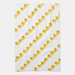 Yellow Rubber Ducks Towel