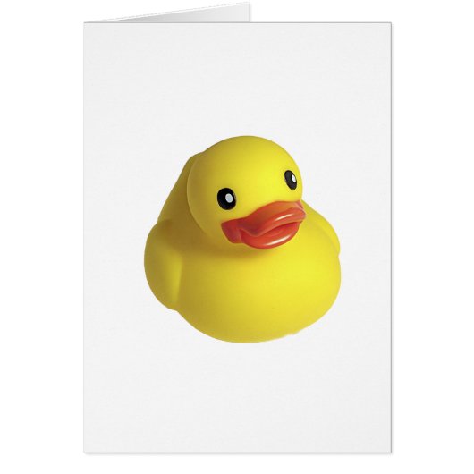 Yellow Rubber Ducky Cards (Front)