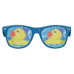Yellow Rubber Ducky In Bubbles Kids Sunglasses at Zazzle