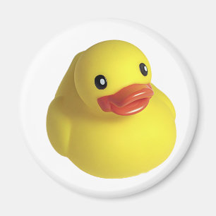 Yellow Rubber Ducky Magnet
