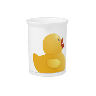 Yellow Rubberduck Drink Pitcher