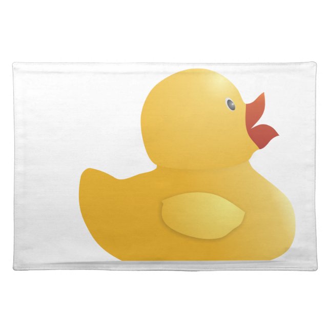 Yellow Rubberduck Placemat (Front)