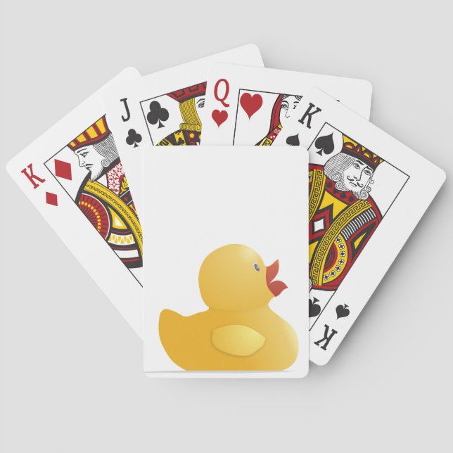 Yellow Rubberduck Poker Cards (Back)