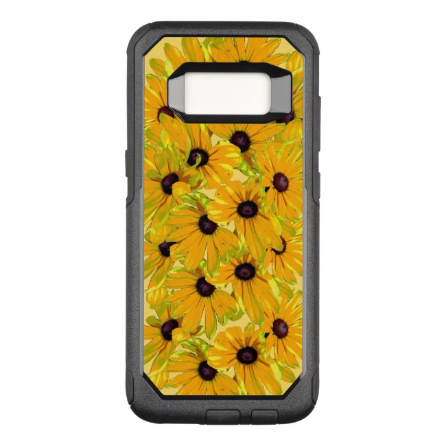 Yellow Rudbeckia Flowers Floral Galaxy S8 Case