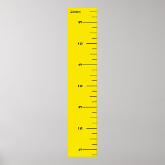 Yellow Ruler Growth Chart