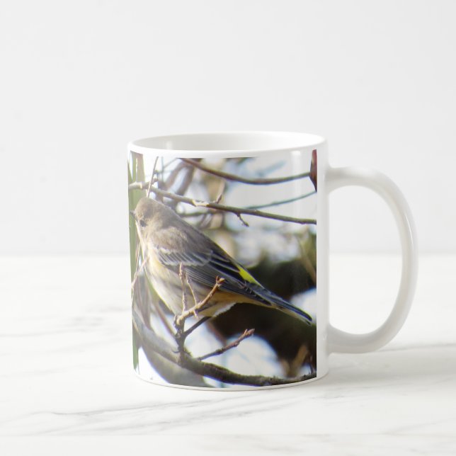 Yellow-rumped Warbler Coffee Mug (Right)