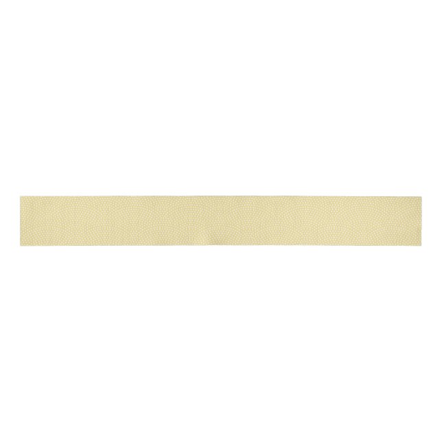 Yellow Same Komon (shark skin) Grosgrain Ribbon (Front)