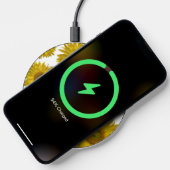 Yellow Scattered Sunflowers Wireless Charger (Phone)